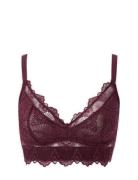 Understatement Underwear Lace Support+ Bralette Burgundy