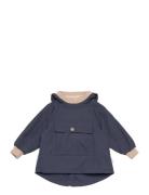 MINI A TURE Matbabyvito Fleece Lined Spring Anorac. Grs Marinblå