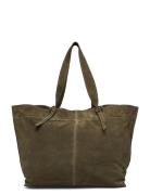 Becksöndergaard Suede Veg Aubrey Bag Khaki Green