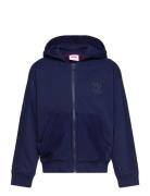 Hugo Kids Hooded Cardigan Marinblå