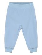 Lindex Trousers Fleece Baby Blå