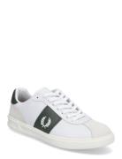 Fred Perry B4 Leather / Suede Vit