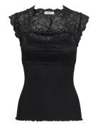 Rosemunde Rwbalta Ss Lace Top Svart