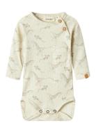 Lil'Atelier Nbmgio Bop Ls Slim Body Lil Beige