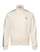 Fred Perry Contrast Tape Trk Jkt Kräm