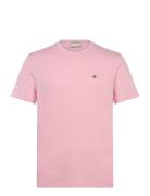 GANT Reg Shield Ss T-Shirt Rosa