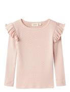 Lil'Atelier Nmfrachel Nan Ls Slim Top Lil Rosa