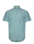 GANT Reg Classic Oxford Ss Shirt Grön