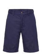 Ralph Lauren Kids Straight Fit Linen-Cotton Short Marinblå