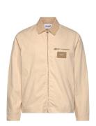 SIXTH JUNE Classic Zip Up Workwear Jacket Beige