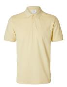 Selected Homme Slhslim-Atlas Ss Polo Gul