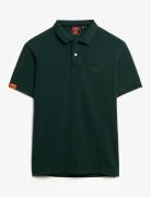 Superdry Vint Destroy Polo Khaki Green