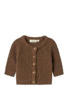 Lil'Atelier Nbfsally Ls Knit Card Lil Brun