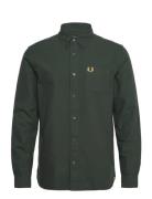 Fred Perry Oxford Shirt Khaki Green