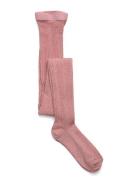 Mp Denmark Celosia Glitter Tights Rosa