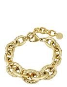 Bud To Rose Ridge Mix Chunky Bracelet Gold Guld