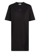 Calvin Klein Jeans Placed Inst Tee Dress Svart