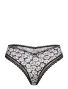 HUGO Thong Fun Lace Svart