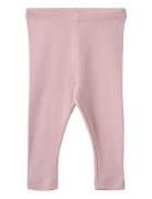 Wheat Rib Leggings Rosa