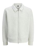 Jack & J S Jcodynamic Sweat Zip High Neck Grå