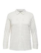 ONLY Carmakoma Carrosil Ls Lace Shirt Jrs Vit