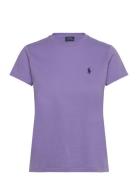 Polo Ralph Lauren Cotton Jersey Crewneck Tee Lila