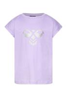 Hummel Hmldiez T-Shirt S/S Lila