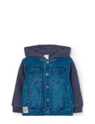 Boboli Denim Jacket Combined Blå