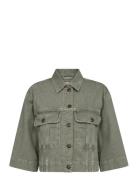 MOS MOSH Mmpenn Dyed Jacket Khaki Green