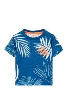 Boboli Knit T-Shirt Flame Blå