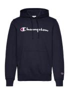 Champion Hooded Sweatshirt Marinblå