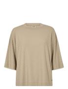 MOS MOSH Mmtash O-Ss Spring Tee Beige