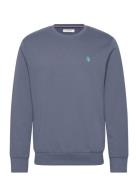 U.S. Polo Assn. Uspa Sweat O Neck Adler Men Blå