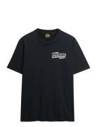 Superdry B-Movie Graphic Loose Tee Svart