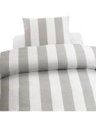 Borganäs Of Sweden 2-Dels Set Block Stripe Grå Grå