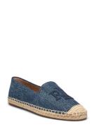 Lauren Ralph Lauren Cameryn Washed Denim Espadrille Blå