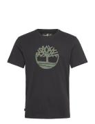 Timberland Camo Tree Logo Short Sleeve Tee Svart