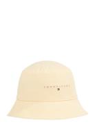 Tommy Hilfiger Tjw Linear Logo Bucket Hat Gul