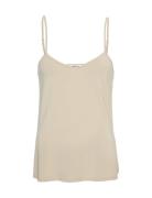 MSCH Copenhagen Mschbetrina Strap Top Beige