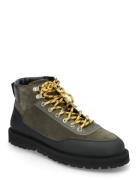 Garment Project Olaf Lace-Up Boot - Bosco Suede Multi/patterned