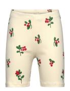 Mini Rodini Lingonberries Aop Shorts Vit