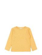 Petit Piao T-Shirt L/S Modal Dot Gul