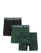 Björn Borg Cotton Stretch Boxer 3P Grön