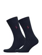 Polo Ralph Lauren Rib-Knit Trouser Socks Blå