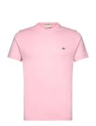 GANT Slim Shield Ss T-Shirt Rosa