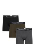 Polo Ralph Lauren Stretch Cotton Boxer Brief 3-Pack Svart