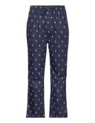 Polo Ralph Lauren Signature Pony Cotton Pajama Pant Marinblå