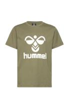 Hummel Hmltres T-Shirt S/S Khaki Green