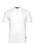 Lindbergh Polo S/S With Buttons Vit