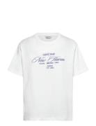 GANT Graphic Ss T-Shirt Vit